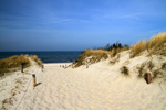 Strandzugang zum Weststrand